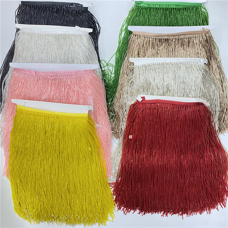 Quality Home Textiles - 2metros/lot 30cm genişliğinde yüksek kaliteli püsküllü