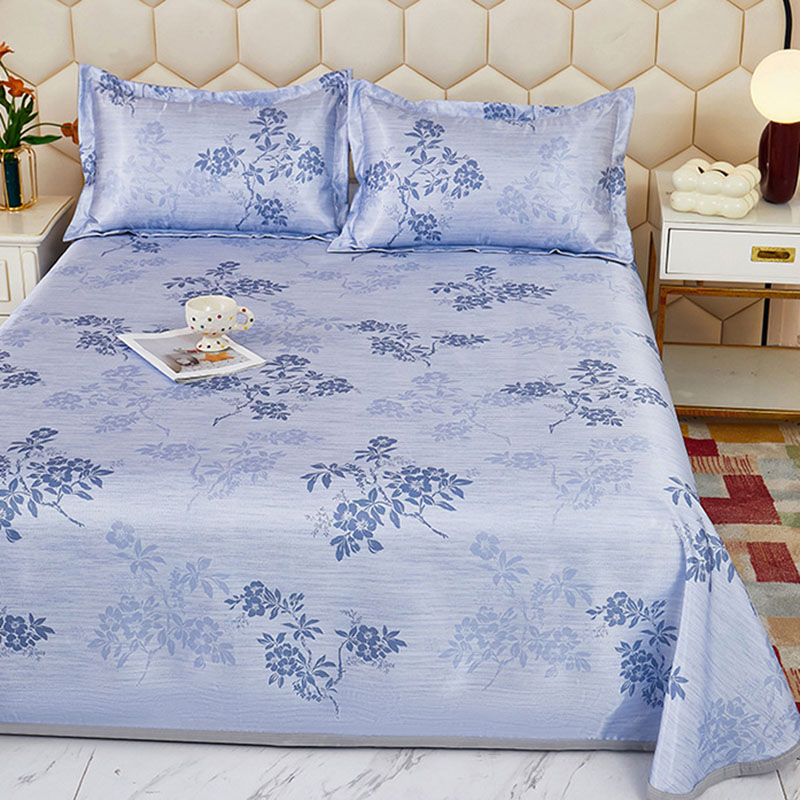 Quality Home Textiles - Yazlık Buz Saten Baskılı Soğutucu Mat