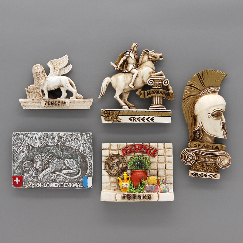 Home Textiles France - 3d buzdolabı mıknatısları fransız Provence lucerne