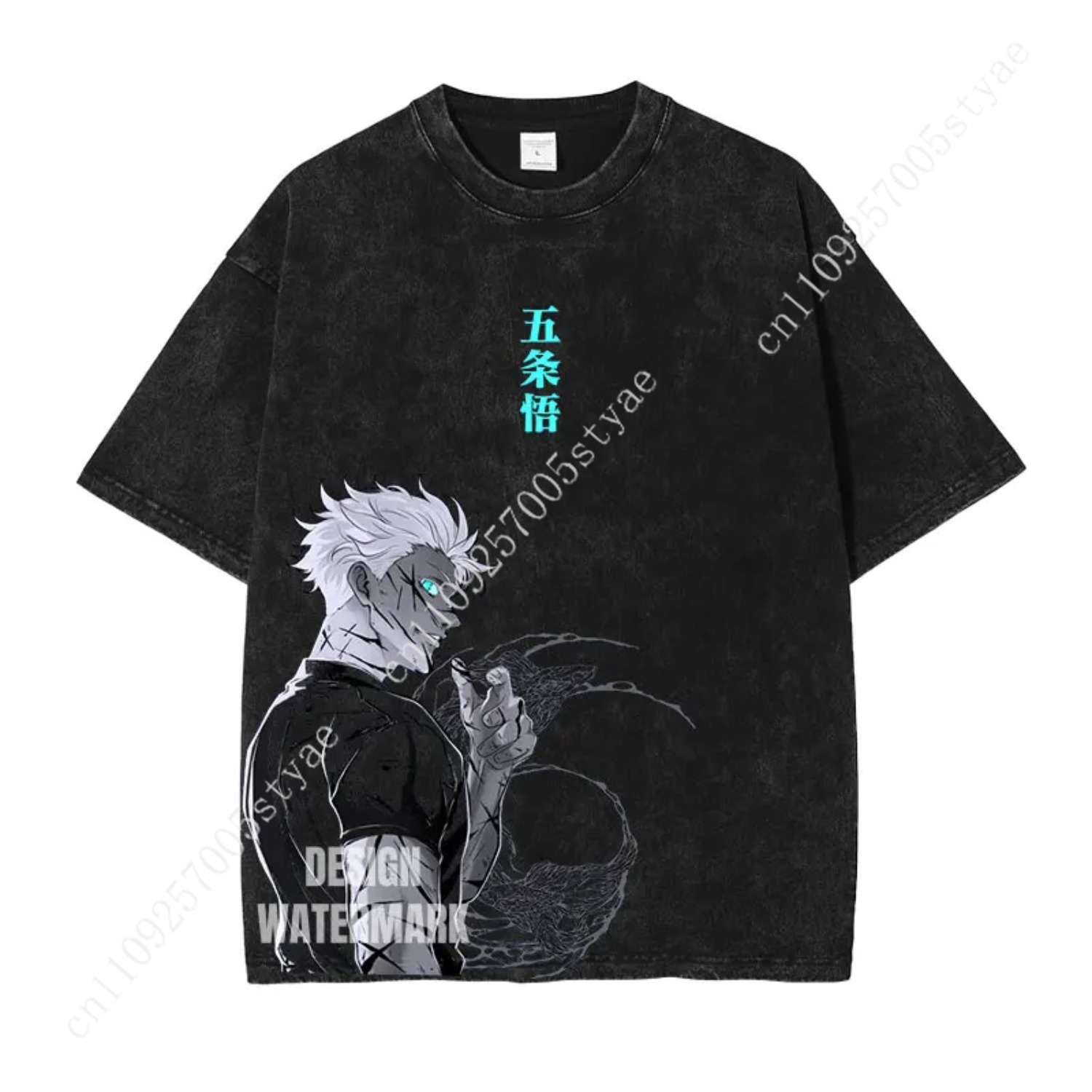 Gojo Satoru Grafik Baskılı Tiş - Quilt Cotton Summer incelemesi ve fiyatı