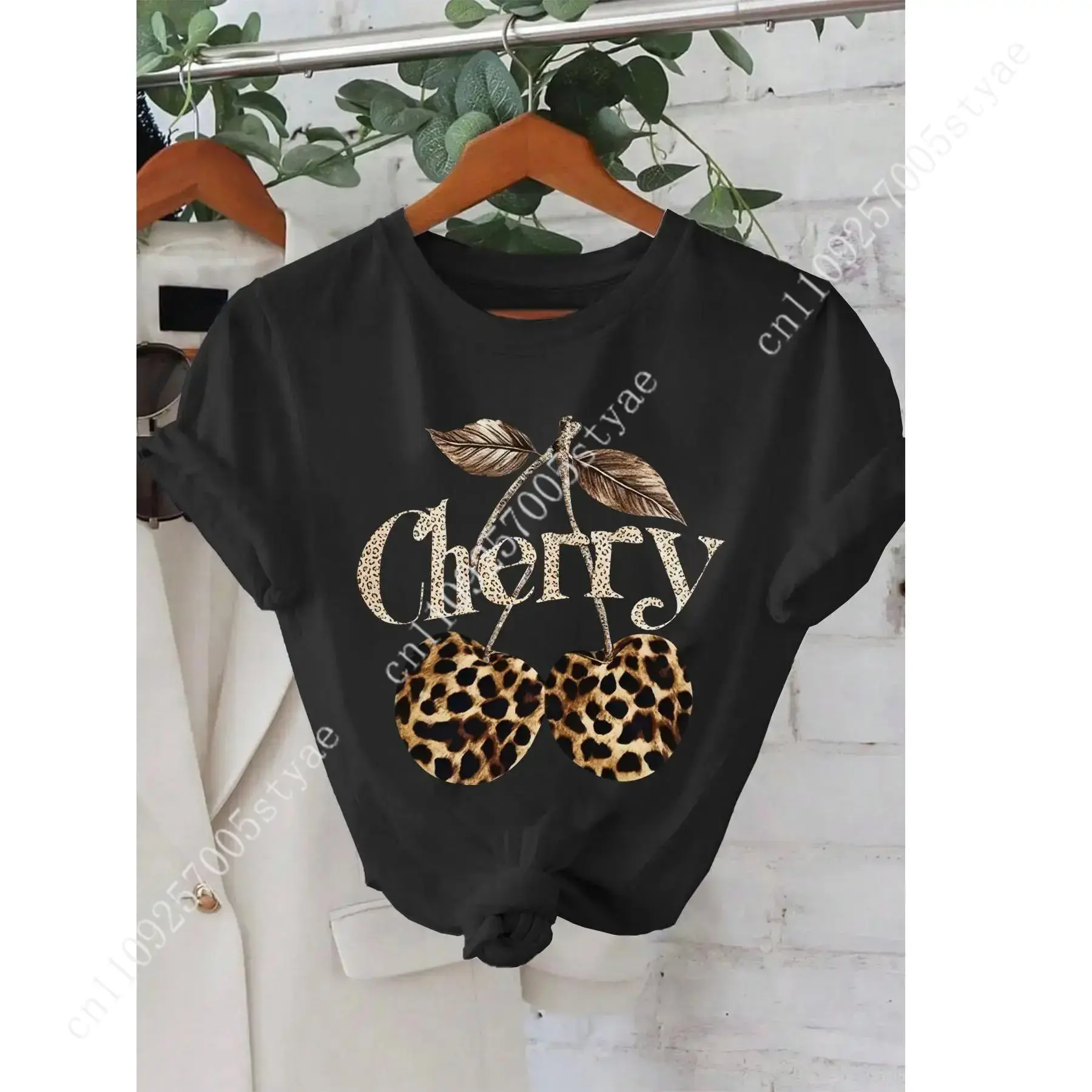 Kadınlar için Kiraz ve Leopar  - Quilt Cotton Summer incelemesi ve fiyatı
