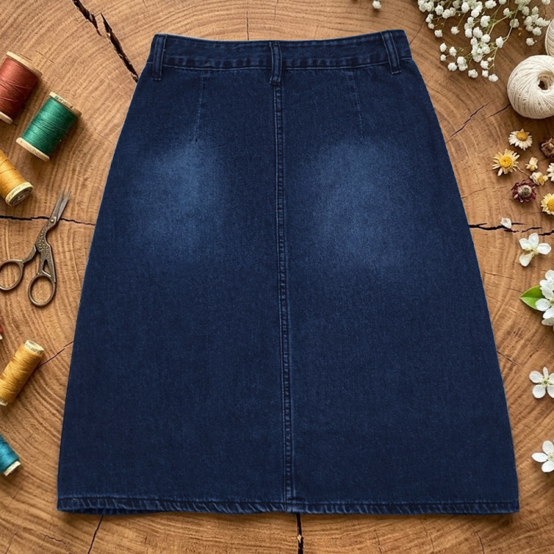 Kadın Yüksek Bel Orta Boy A Ke - Quilt Cotton Summer incelemesi ve fiyatı