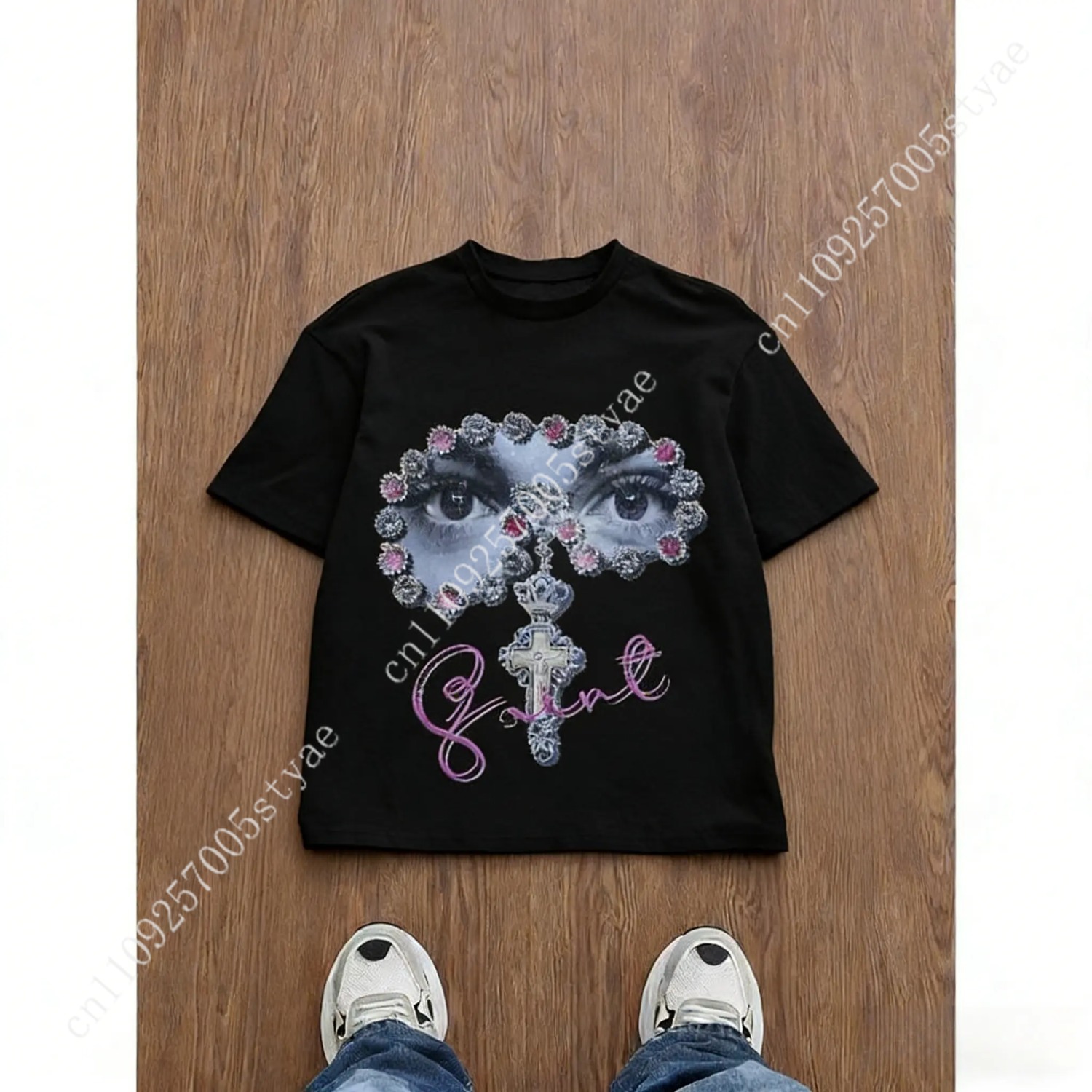 Erkek Bol Kesim Grafik Baskılı - Quilt Cotton Summer incelemesi ve fiyatı