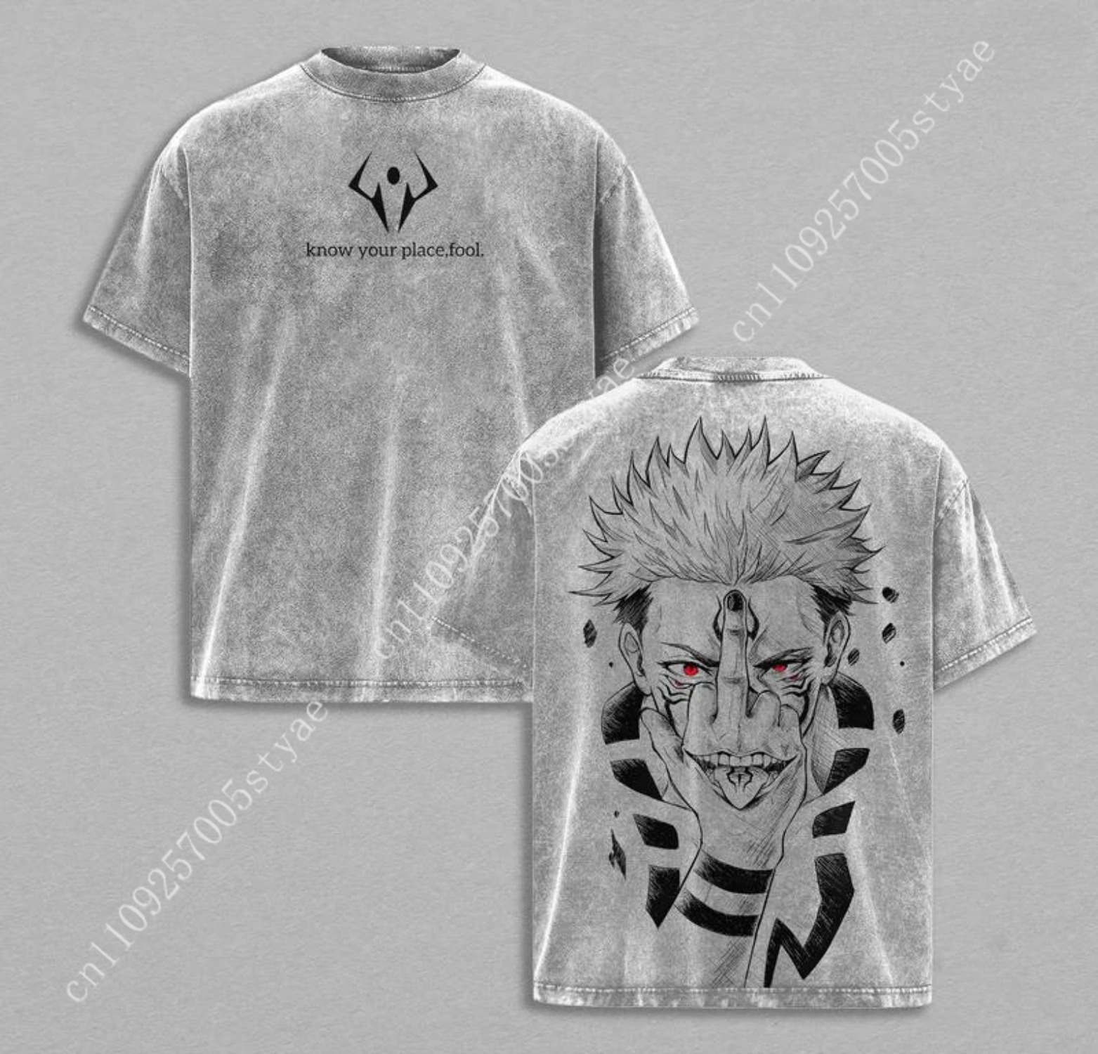 Anime Ryomen Sukuna Grafik Bas - Quilt Cotton Summer incelemesi ve fiyatı